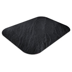 Põrandat kaitsev matt Must liiv, 100x70 cm цена и информация | Офисные кресла | kaup24.ee