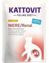 Kattovit Feline Diet Niere/Renal täiskasvanud kassidele, 12x85 g цена и информация | Кошачьи консервы | kaup24.ee