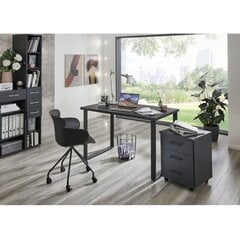 Kirjutuslaud Aatrium Home Desk, 140x70x75, must цена и информация | Компьютерные, письменные столы | kaup24.ee