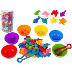 Värviliste figuuride komplekt Woopie mereloomad, 64 tk hind ja info | Poiste mänguasjad | kaup24.ee
