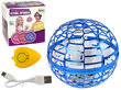 Lendav pall valgusefektidega 10 cm, sinine hind ja info | Arendavad mänguasjad | kaup24.ee