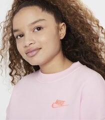  Толстовка для девочек Nike FD2923*663, розовая цена и информация | Свитеры, жилетки, пиджаки для девочек | kaup24.ee