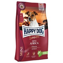 Happy Dog Sensible Mini Africa jaanalinnuliha ja kartuliga, 4kg цена и информация |  Сухой корм для собак | kaup24.ee