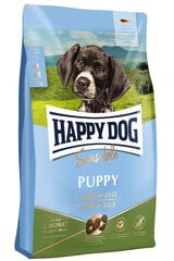 Happy Dog Sensible Puppy kuivtoit koertele, 1-6 kuud, lammas/riis, 18kg цена и информация | Сухой корм для собак | kaup24.ee