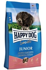 Happy Dog Sensible Junior Lachs noortele koertele lõhe ja kartuliga, 4 kg hind ja info | Kuivtoit koertele | kaup24.ee