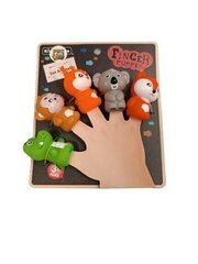 Sõrmenukkude komplekt Loomad hind ja info | Tüdrukute mänguasjad | kaup24.ee
