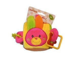 Kõrist beebidele Happiness, roosa, 1 tk цена и информация | Игрушки для малышей | kaup24.ee