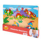 Puidust pusle Smily Play dinosaurused, 5 d цена и информация | Imikute mänguasjad | kaup24.ee