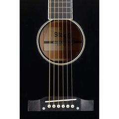 Akustiline kitarr Stagg SA35 DS BK цена и информация | Гитары | kaup24.ee