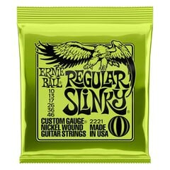 Elektrikitarri keeled Ernie Ball Regular Slinky 10-46 hind ja info | Muusikariistade tarvikud | kaup24.ee