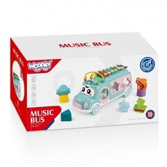 Muusikaline Sorter Woopie Bus, roosa hind ja info | Imikute mänguasjad | kaup24.ee