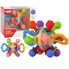 погремушка с цветным шариком woopie baby 0m+ цена и информация | Игрушки для малышей | kaup24.ee