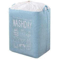 Синяя сумка для белья цена и информация | Аксессуары для ванной комнаты | kaup24.ee
