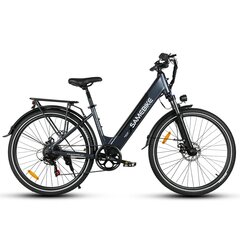 Linna elektrijalgratas Samebike RS-A01 Pro, hall цена и информация | Электровелосипеды | kaup24.ee