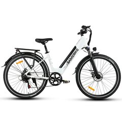 Linna elektrijalgratas Samebike RS-A01 Pro, valge цена и информация | Электровелосипеды | kaup24.ee