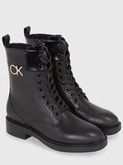 Calvin Klein Saapad kingad naistele Kummitald Combat 573152066, must hind ja info | Naiste saapad | kaup24.ee
