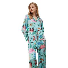 Пижама со штанами для женщин Мелисса, разноцветная цена и информация | Женские пижамы, ночнушки | kaup24.ee