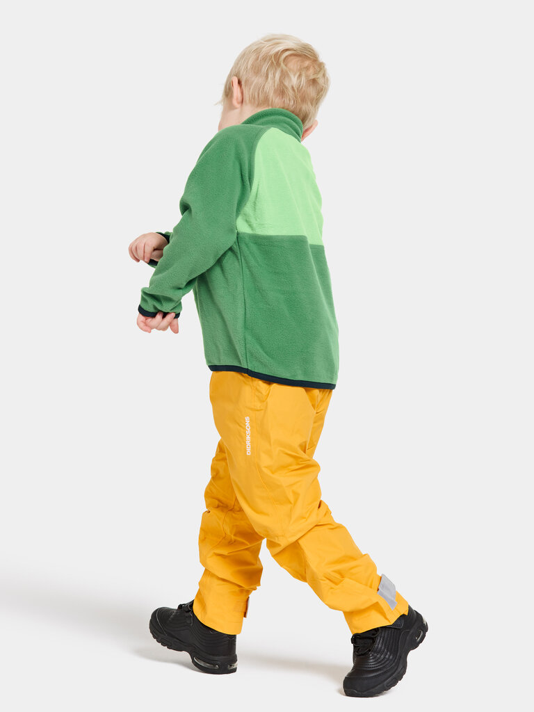 Didriksons laste fliis dressipluus Monte Half Button 3, roheline hind ja info | Poiste kampsunid, vestid ja jakid | kaup24.ee