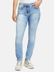 Джинсы BETTY BARCLAY Basic With Washing Blue Bleached Denim 6662/1065 8625 563744244 цена и информация | Женские тканевые брюки с поясом, синие | kaup24.ee