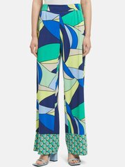 Брюки BETTY BARCLAY Pull-On With Pockets Blue Green 6893/2506 8850 563744332 цена и информация | Женские брюки | kaup24.ee