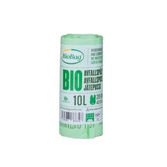 Biobag biolagunev prügikott 10L, 20tk цена и информация | Мусорные мешки | kaup24.ee