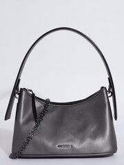 Сумка CALVIN KLEIN Ck Natural Shoulder Bag-Gunmetal K60K611313PCS 545010499 цена и информация | Женские сумки | kaup24.ee