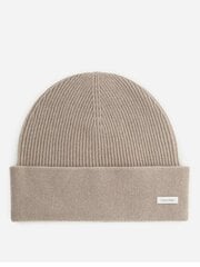 Шапка CALVIN KLEIN Label Cashmere Beanie Doeskin K60K611156PBP 545010434 цена и информация | Женские шапки | kaup24.ee