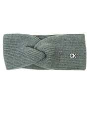 Шапка CALVIN KLEIN Re-Lock Twisted Headband 	Mid Grey Heather K60K610389P4A 545010393 цена и информация | Женские шапки | kaup24.ee