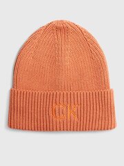 Шапка CALVIN KLEIN Re-Lock Beanie W/emb Autumn Leaf K60K608660GAP 545010425 цена и информация | Женские шапки | kaup24.ee