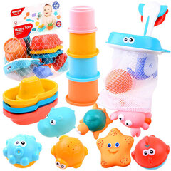 Vannitoa mänguasjakomplekt koos kotiga hind ja info | Imikute mänguasjad | kaup24.ee
