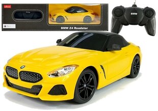 Puldiga auto BMW Z4 Roadster 1:18 - Rastar, kollane hind ja info | Poiste mänguasjad | kaup24.ee