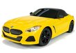 Puldiga auto BMW Z4 Roadster 1:18 - Rastar, kollane hind ja info | Poiste mänguasjad | kaup24.ee