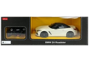 Puldiga auto BMW Z4 Roadster 1:18 - Rastar, valge hind ja info | Poiste mänguasjad | kaup24.ee