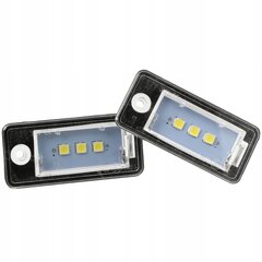 Komplekt 2 Led Numbrituled, Audi A3 8p 2004-2011 A4 B6 B7 2001-2008 A6 C6 2005-2008 A8 2003-2010 Q7 2007-2009, ME Premium hind ja info | Autopirnid | kaup24.ee