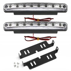 Led Sõidutuled 2x8led, ME Premium hind ja info | Autotuled | kaup24.ee