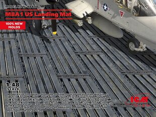 Liimitav mudel ICM 48410 M8A1 US Landing Mat (153x245 mm) 1/48 цена и информация | Склеиваемые модели | kaup24.ee