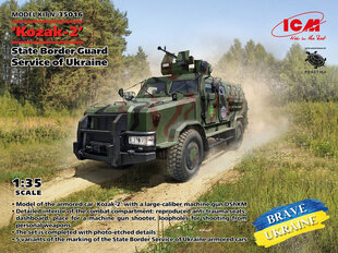 Liimitav mudel ICM 35016 State Border Guard Service of Ukraine Kozak-2 1/35 hind ja info | Liimitavad mudelid | kaup24.ee