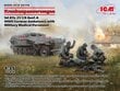 Liimitav mudel ICM 35114 WWII German Ambulance and Medical Personnel Krankenpanzerwagen 1/35 цена и информация | Liimitavad mudelid | kaup24.ee