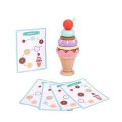 Игрушка-мороженое Tooky Toy 12 д. цена и информация | Развивающие игрушки | kaup24.ee