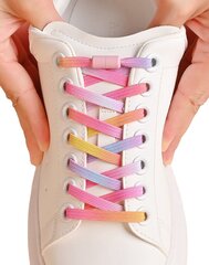 Эластичные шнурки без завязывания, Electronics LV-942, разноцветный, 1 шт цена и информация | Уход за одеждой и обувью | kaup24.ee