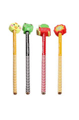 Разноцветные карандаши с ластиком, Electronics LV-944, 10 шт цена и информация | Принадлежности для рисования, лепки | kaup24.ee