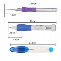 Tikkimiskomplekt Craftec Punch Needle, 68 el. hind ja info | Tikkimistarvikud | kaup24.ee