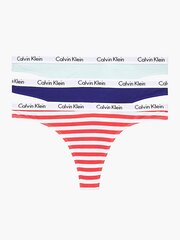 Calvin Klein aluspükste komplekt naistele, 3 tk 000QD3587EW5N 545654436, erinevad värvid цена и информация | Трусики | kaup24.ee