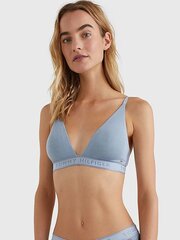 Tommy Hilfiger rinnahoidja naistele Triangle Bralette 545659748, sinine цена и информация | Бюстгальтеры | kaup24.ee