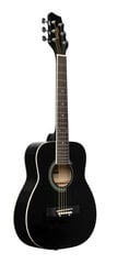 Акустическая гитара Stagg SA20D 1/2 BK цена и информация | Гитары | kaup24.ee