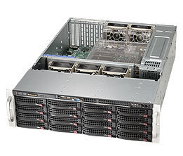 Supermicro 836BE1C-R1K03B Rack Black 1000 W цена и информация | Внутренние жёсткие диски (HDD, SSD, Hybrid) | kaup24.ee