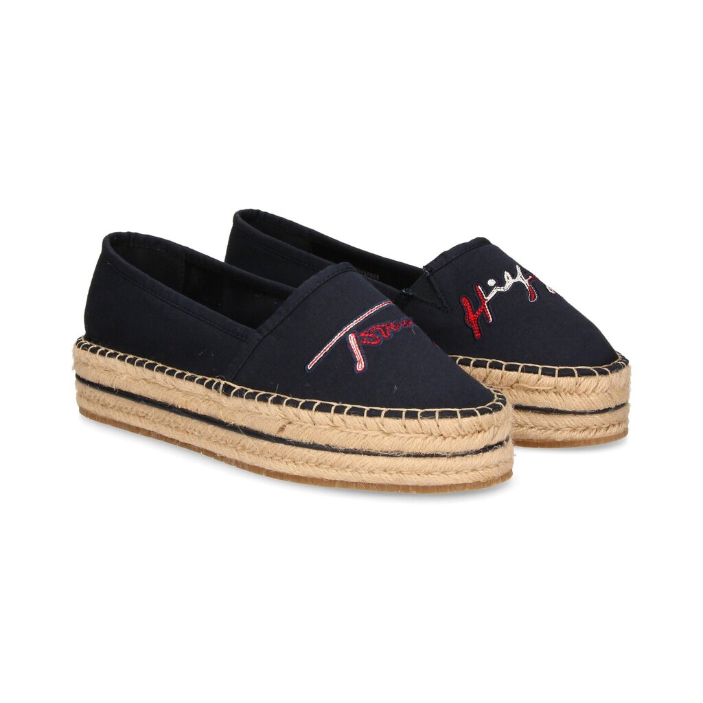 Tommy Hilfiger espadrillid naistele, tumesinine, FW0FW06483 цена и информация | Naiste kingad | kaup24.ee