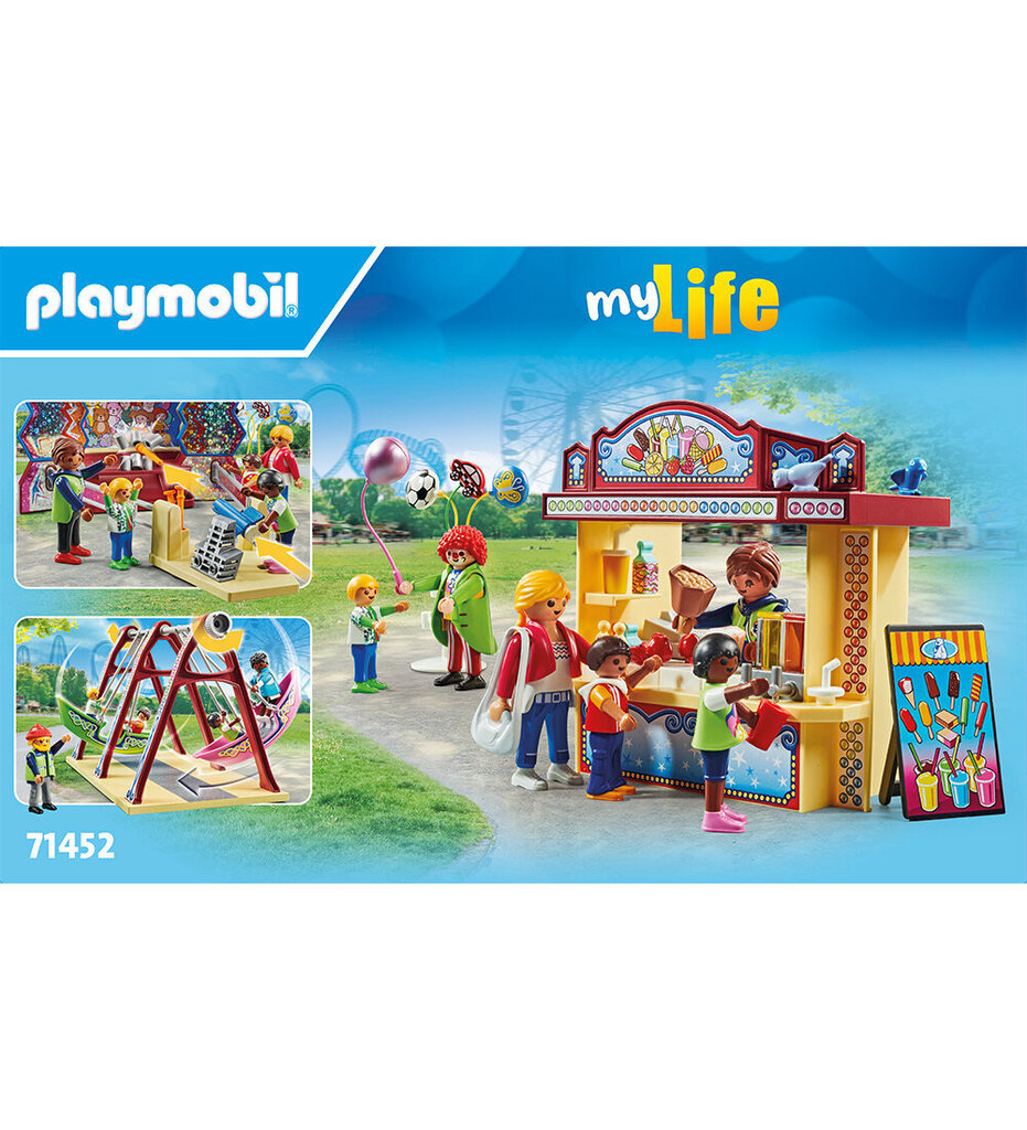 71452 PLAYMOBIL® My Life, Lõbustuspark цена и информация | Klotsid ja konstruktorid | kaup24.ee