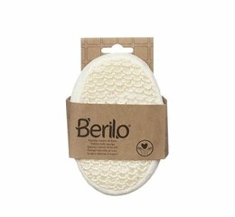 Натуральная плетеная губка для ухода за телом Berilo цена и информация | Масла, гели для душа | kaup24.ee