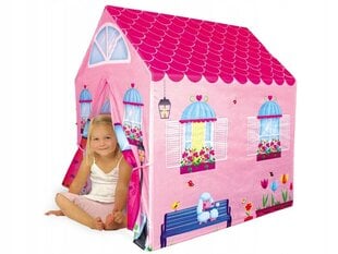 Laste mängutelk Fluxar Home 5013, roosa, 95 x 72 x 102 cm hind ja info | Mänguväljakud, mängumajad | kaup24.ee